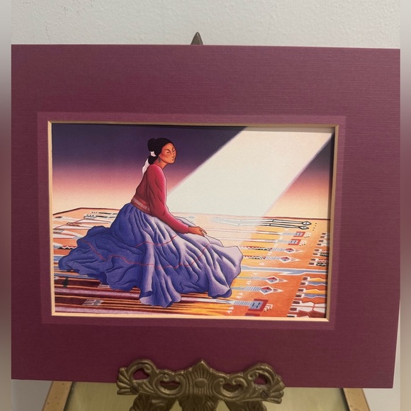 R.C. Gorman “Blessing Way” Framed Art Print 8x6” - Picture 2 of 6